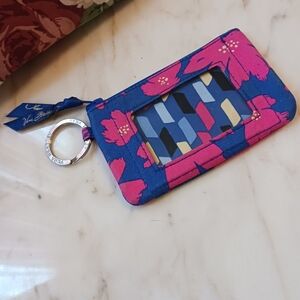 Vera Bradley 2016 Art Poppies Purse, Quilted Cotton Small Wallet